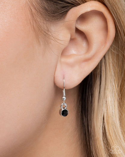 Quarterback Chic - black - Paparazzi necklace