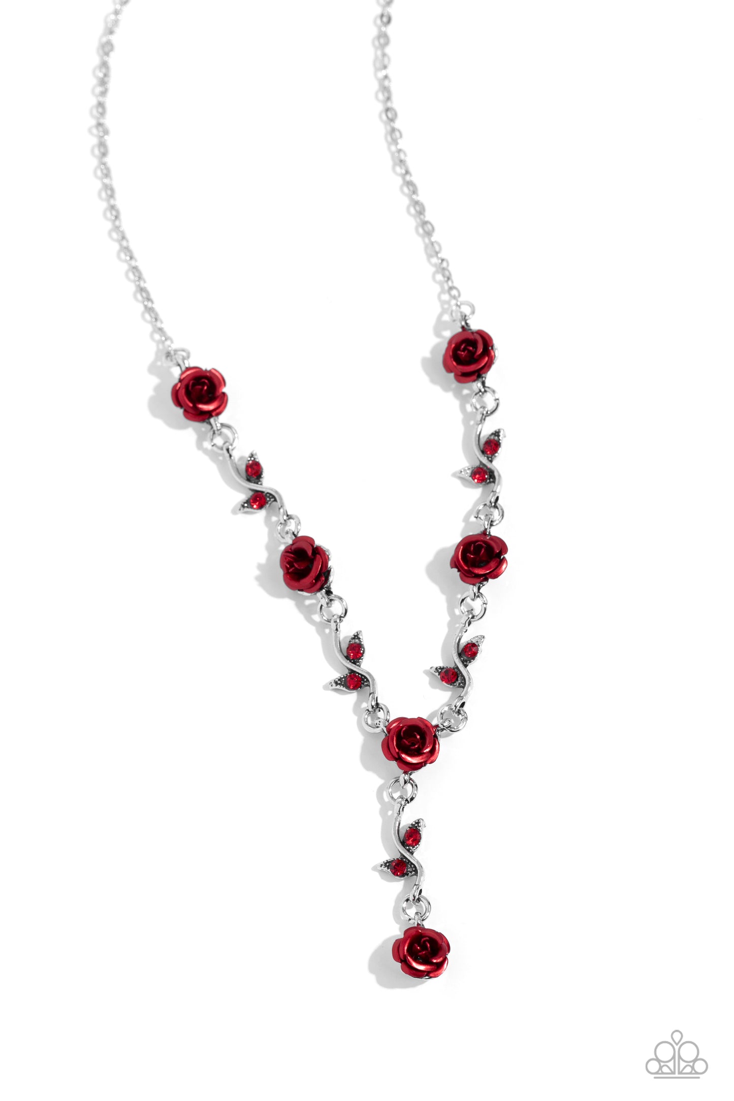ROSE Without Saying... - red - Paparazzi necklace