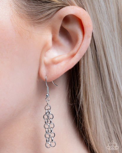 Radiant Rectangles - red - Paparazzi necklace