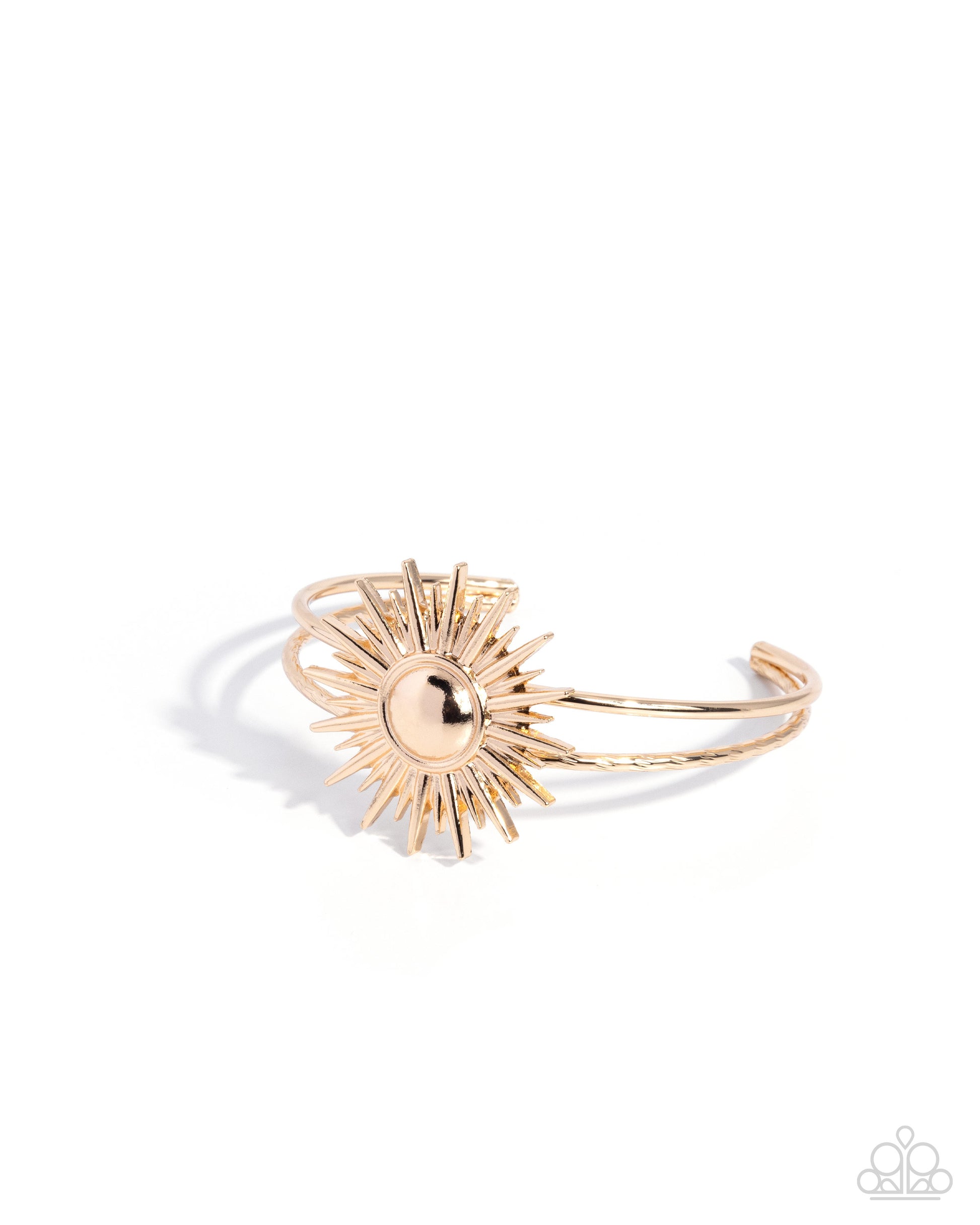 Radiant Reign - gold - Paparazzi bracelet