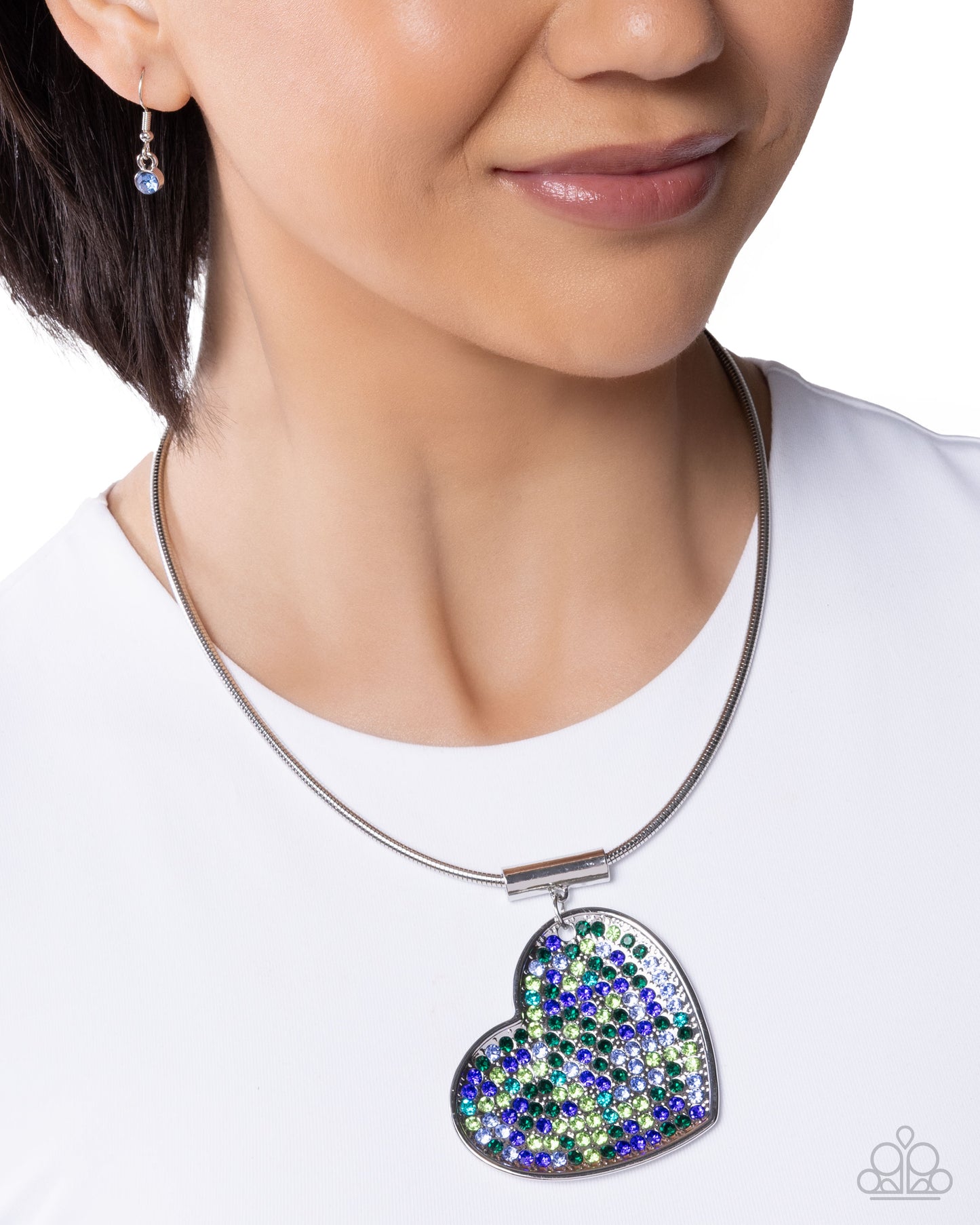 Radiant Restraint - green - Paparazzi necklace
