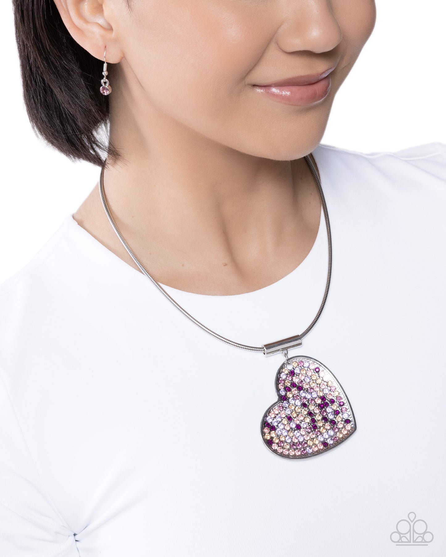 Radiant Restraint - purple - Paparazzi necklace