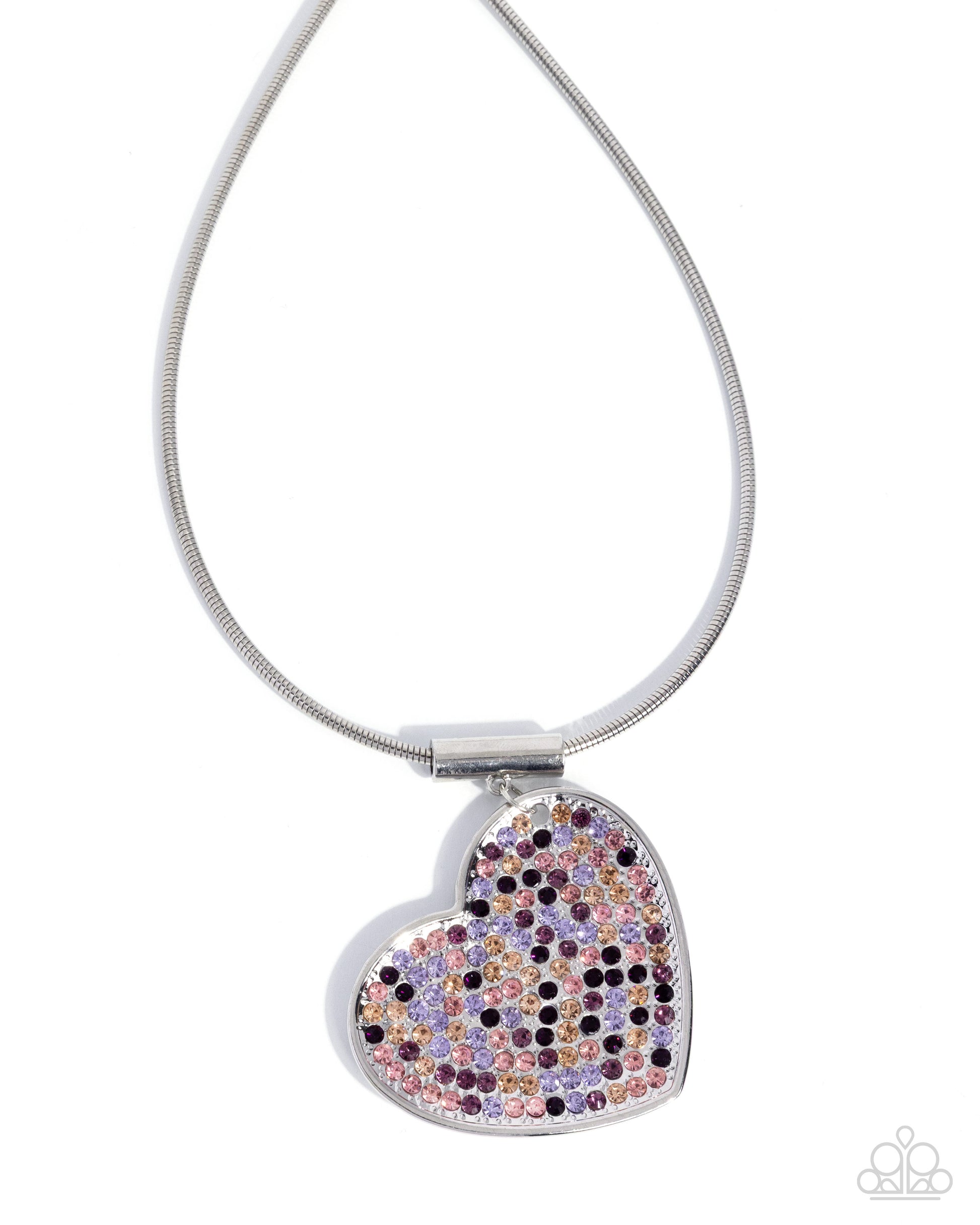 Radiant Restraint - purple - Paparazzi necklace
