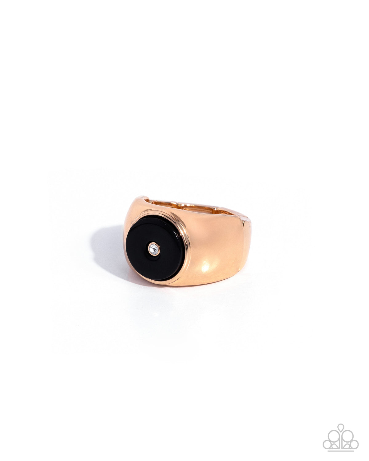 Radiant Run - gold - Paparazzi MENS ring