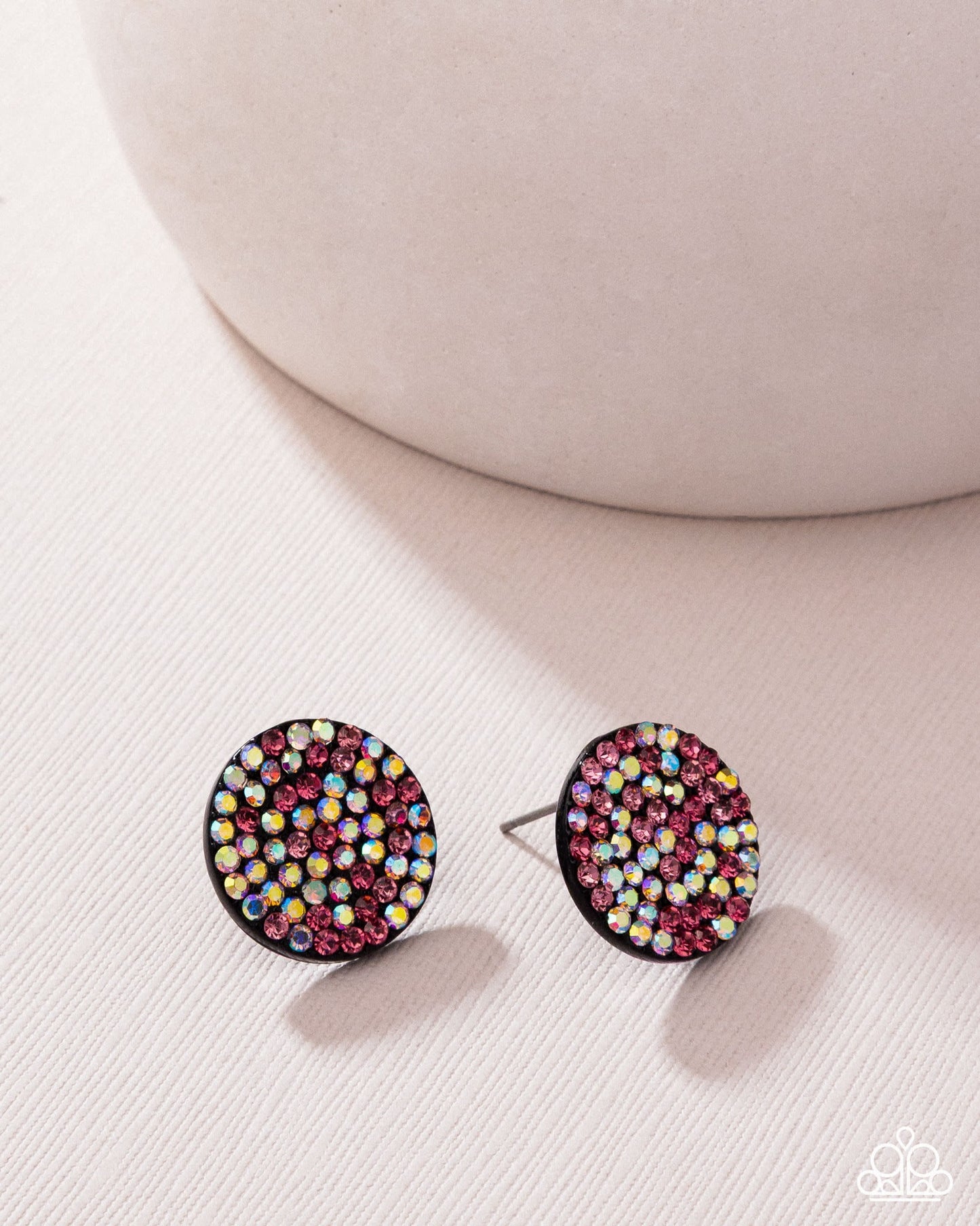 Radiant Ripples - pink - Paparazzi earrings