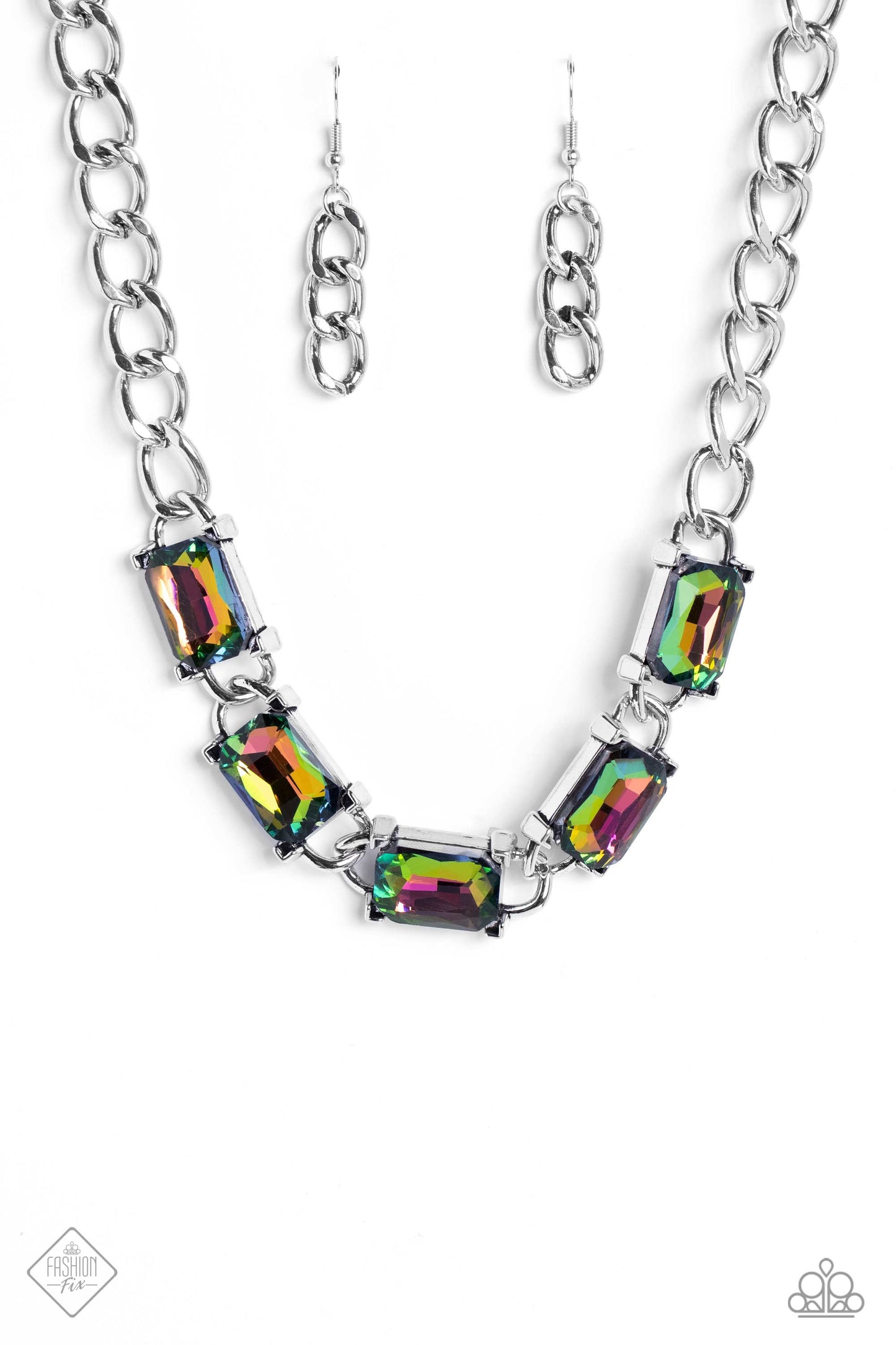 Radiating Review - multi - Paparazzi necklace