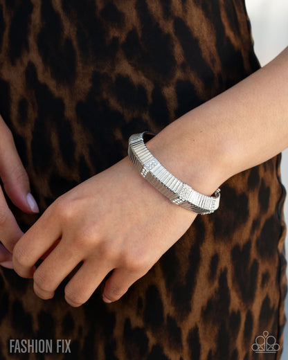 Radical Redirection - white - Paparazzi bracelet
