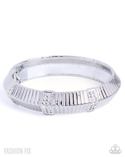Radical Redirection - white - Paparazzi bracelet