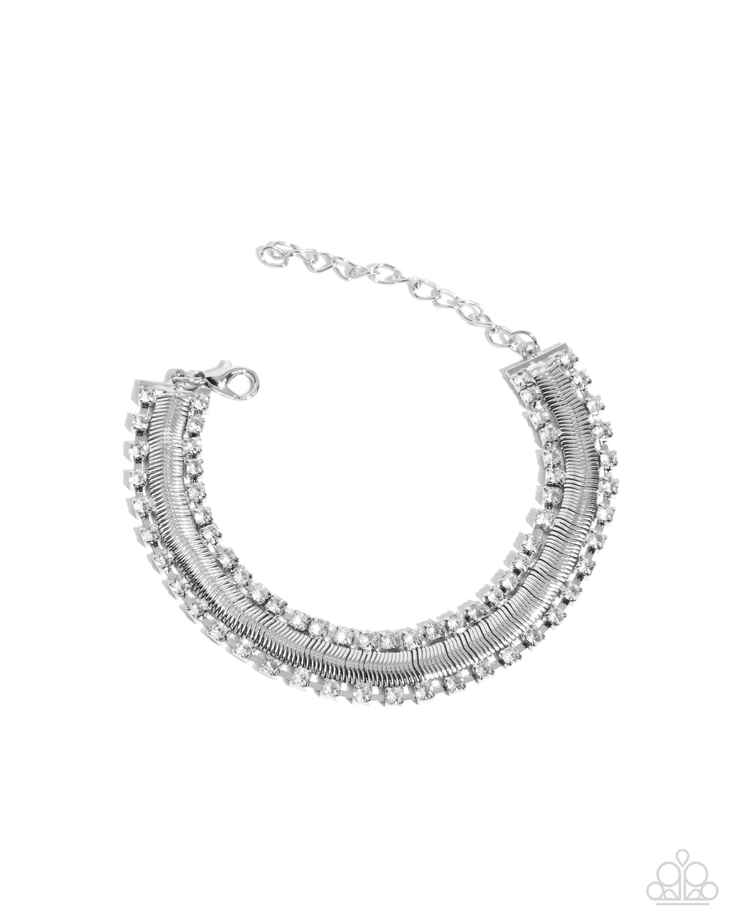 Radical Resolution - white - Paparazzi bracelet