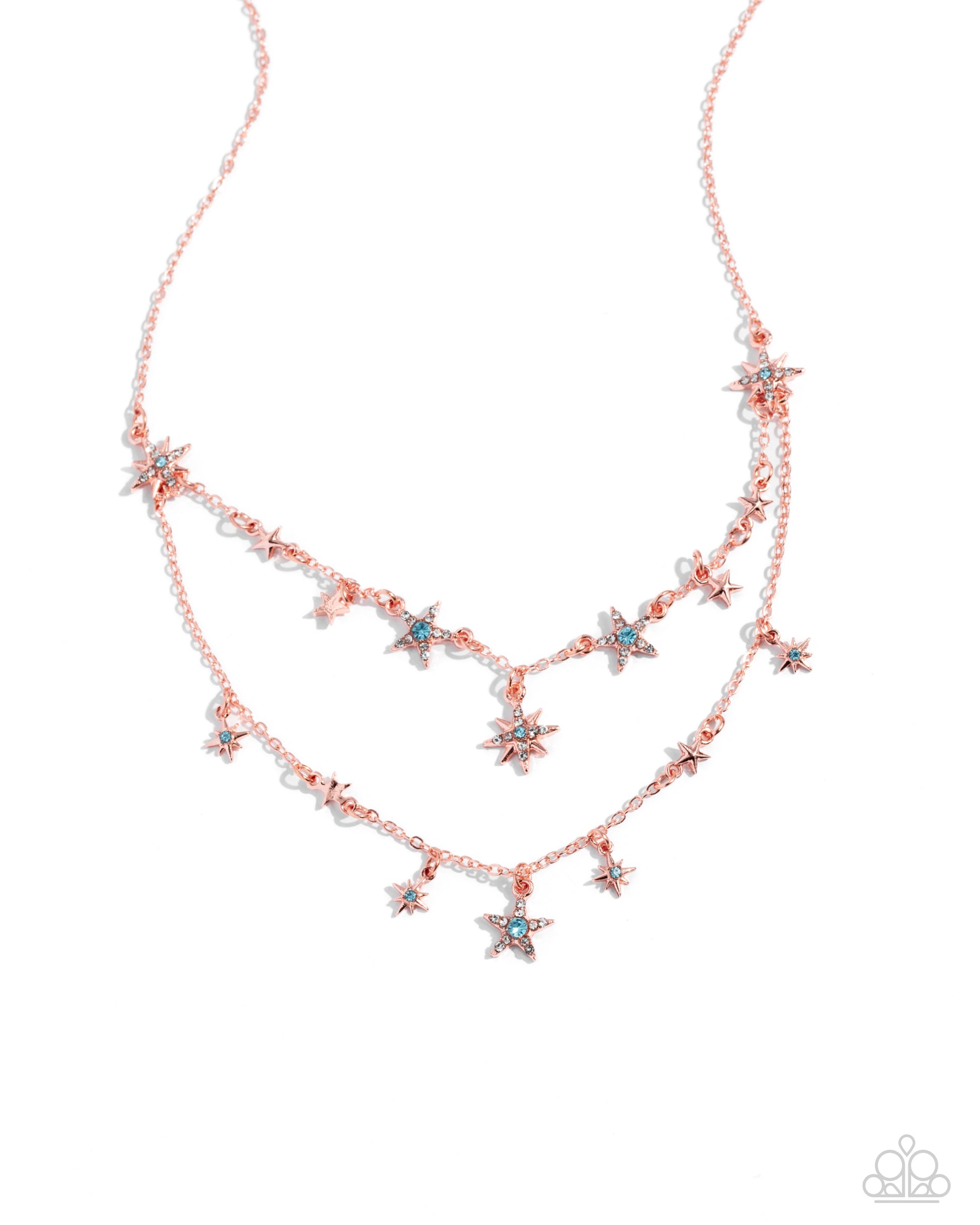 Raising the STAR - copper - Paparazzi necklace