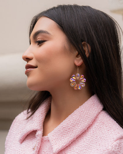Rampant Radiance - orange - Paparazzi earrings