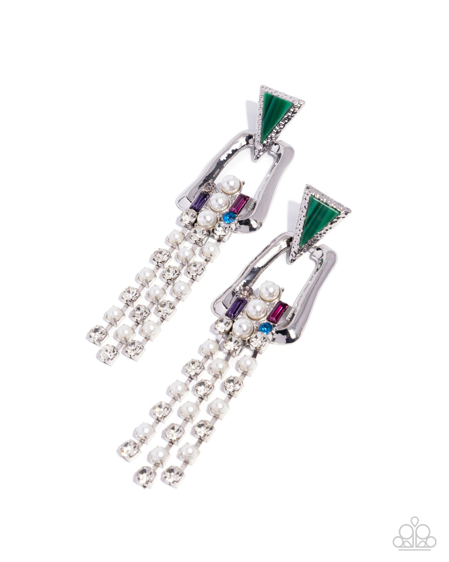 Ravishing Reputation - green - Paparazzi earrings