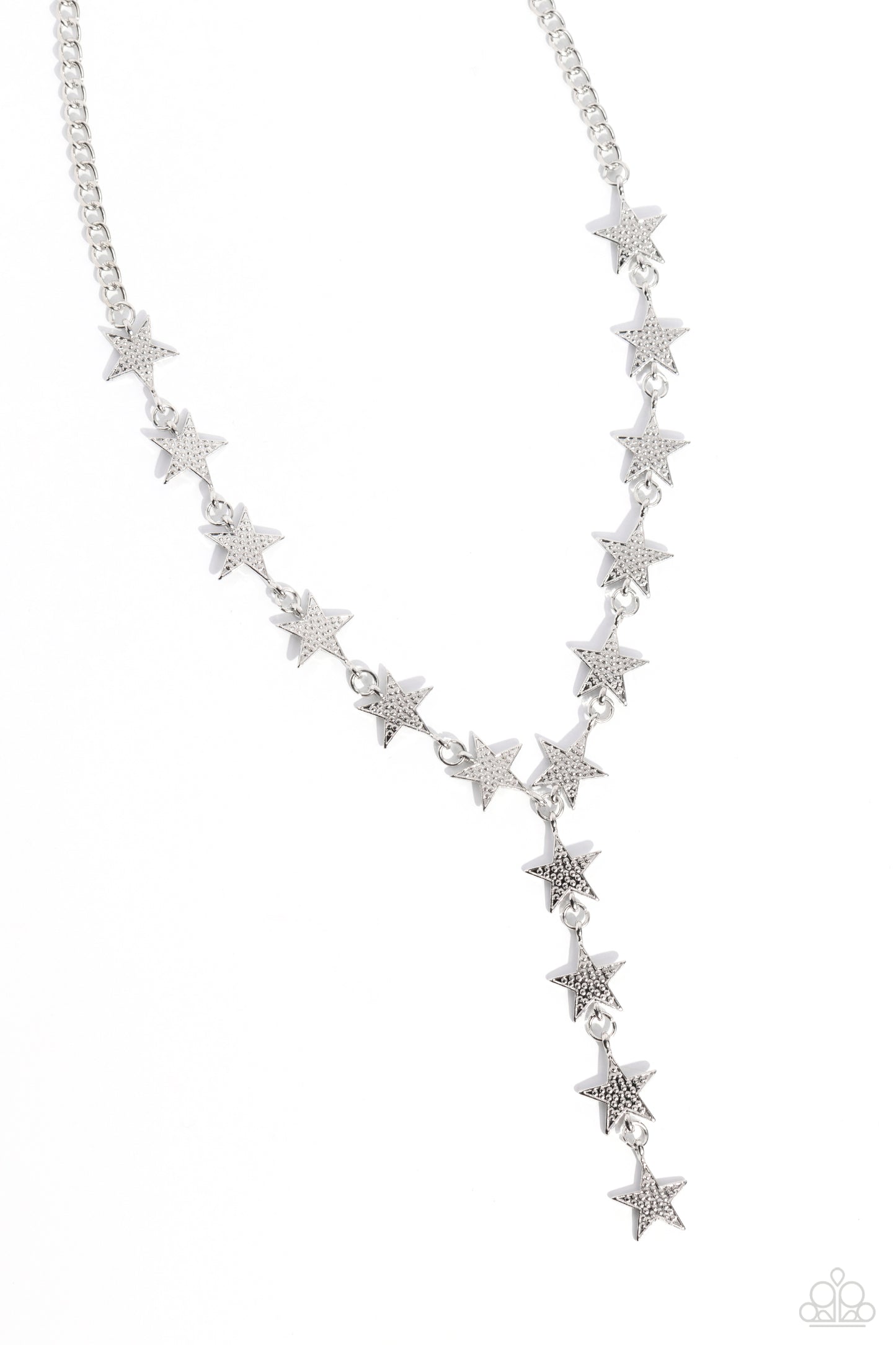 Reach for the Stars - silver - Paparazzi necklace