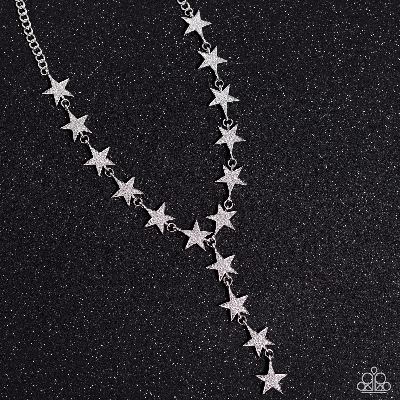 Reach for the Stars - silver - Paparazzi necklace