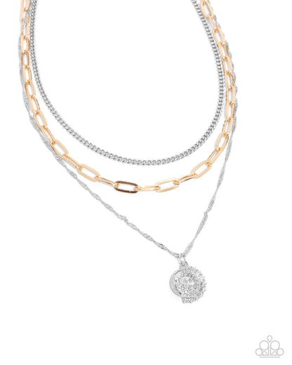 Ready for Fame - silver - Paparazzi necklace