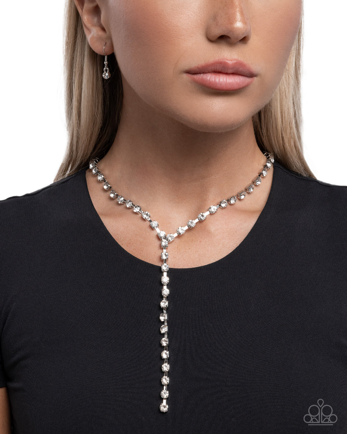 Reasonably Refined - white - Paparazzi necklace