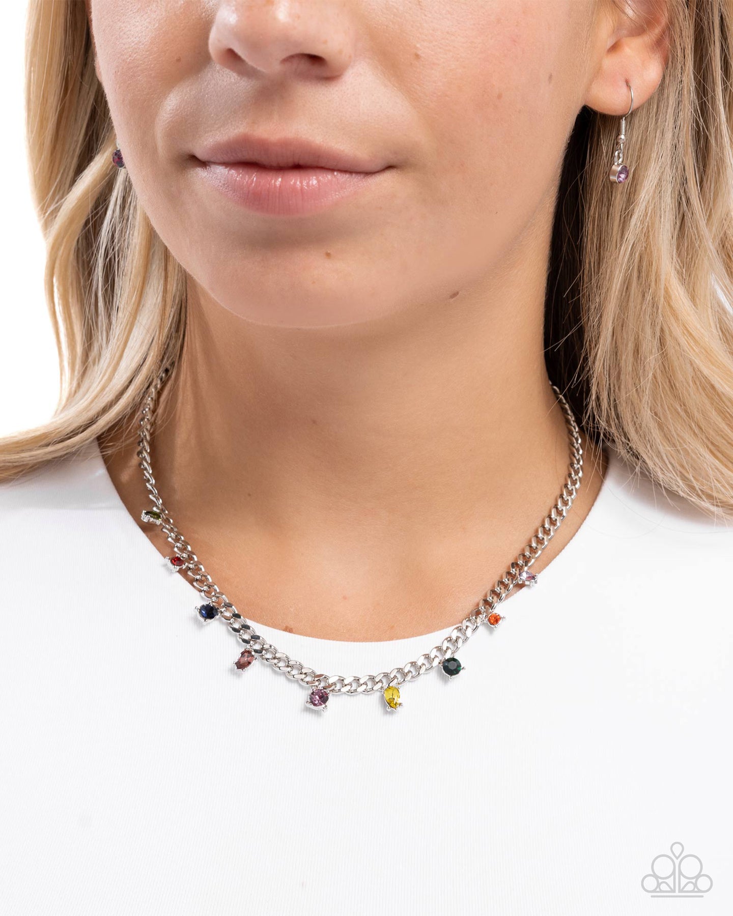 Rebellious Radiance - multi - Paparazzi necklace