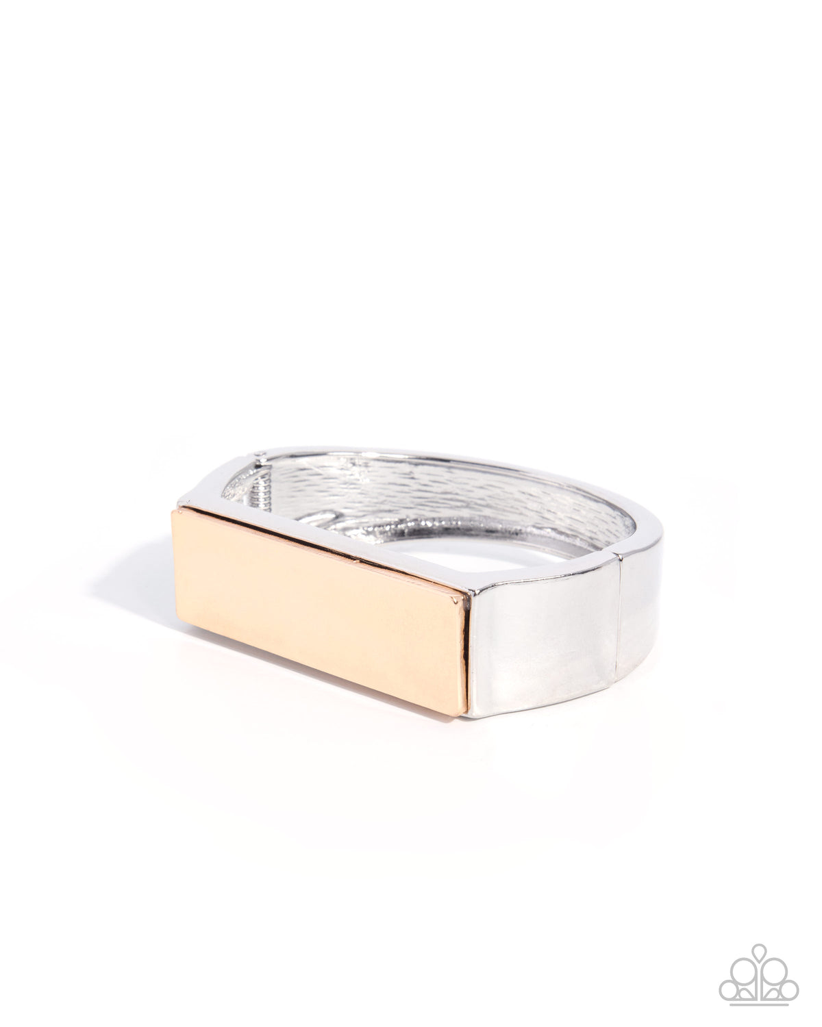 Rectangular Ruling - silver - Paparazzi bracelet