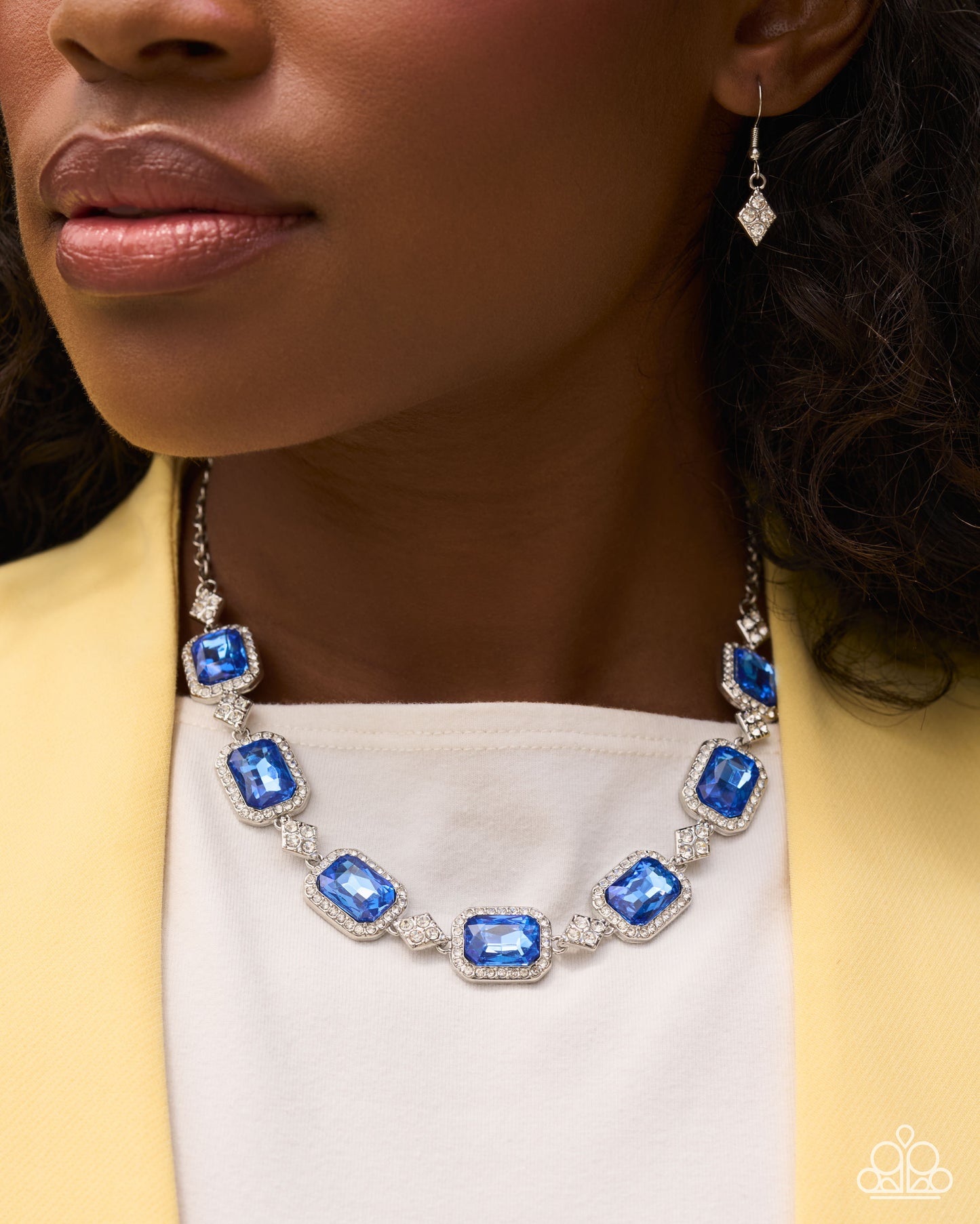 Redefined Radiance - blue - Paparazzi necklace