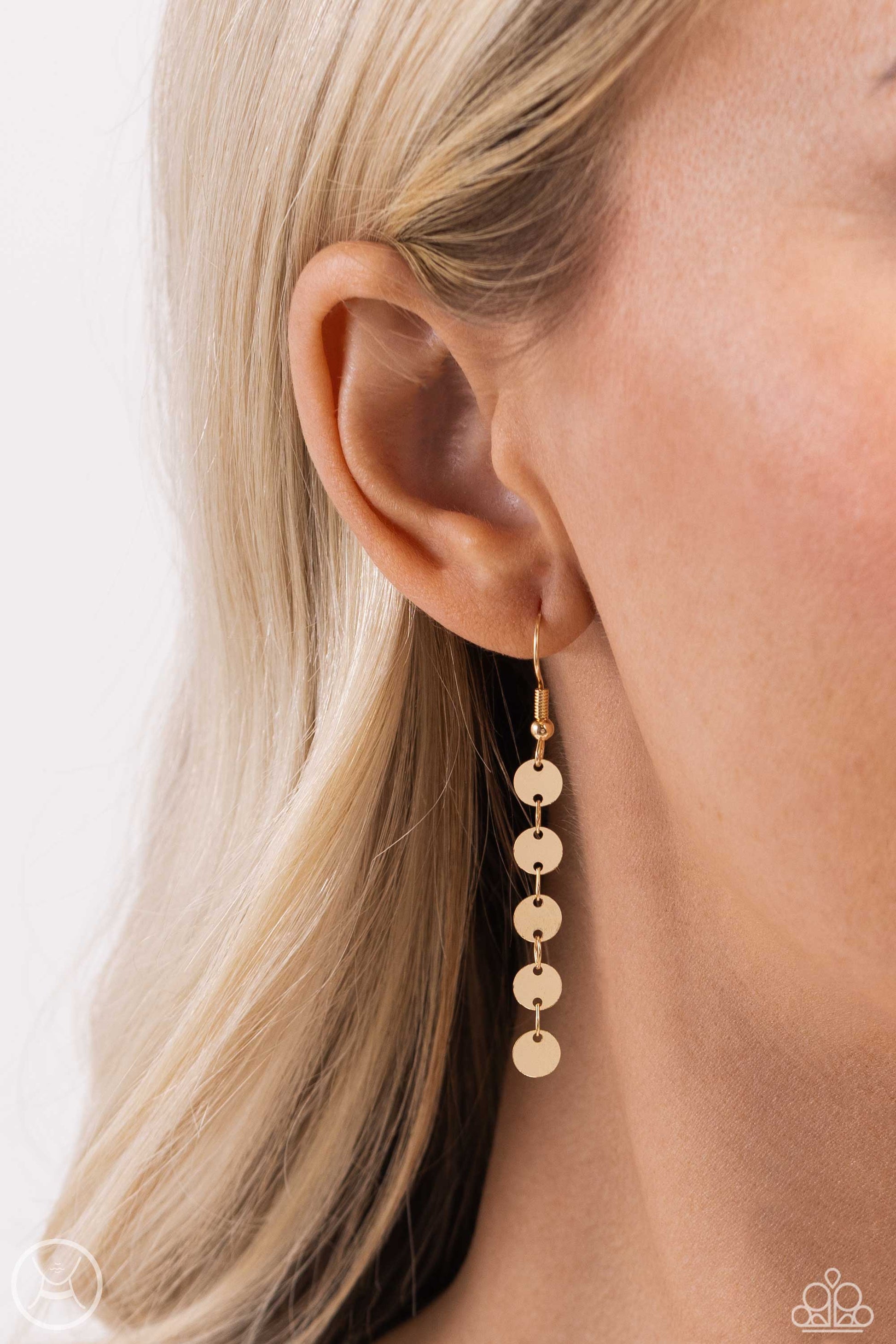 Reeling in Radiance - gold - Paparazzi necklace