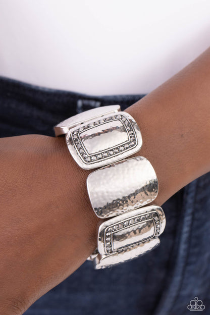 Refined Radiance - silver - Paparazzi bracelet