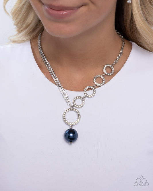 Refined Rapid - blue - Paparazzi necklace