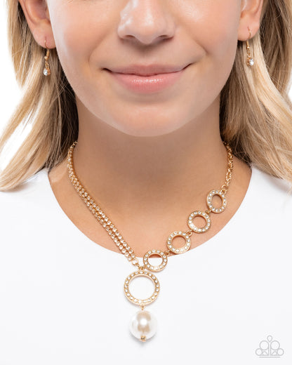 Refined Rapid - gold - Paparazzi necklace