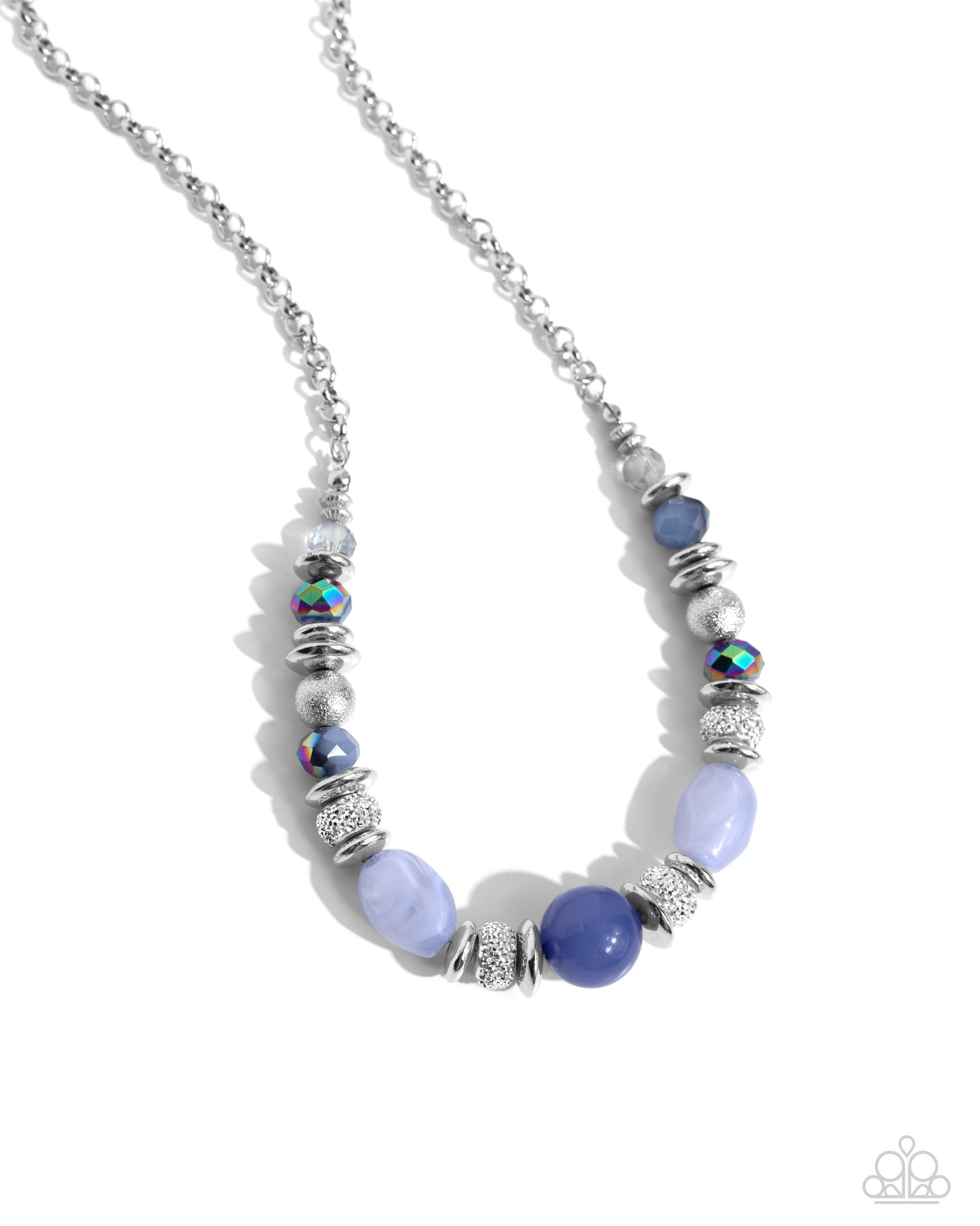 Refined Redux - blue - Paparazzi necklace