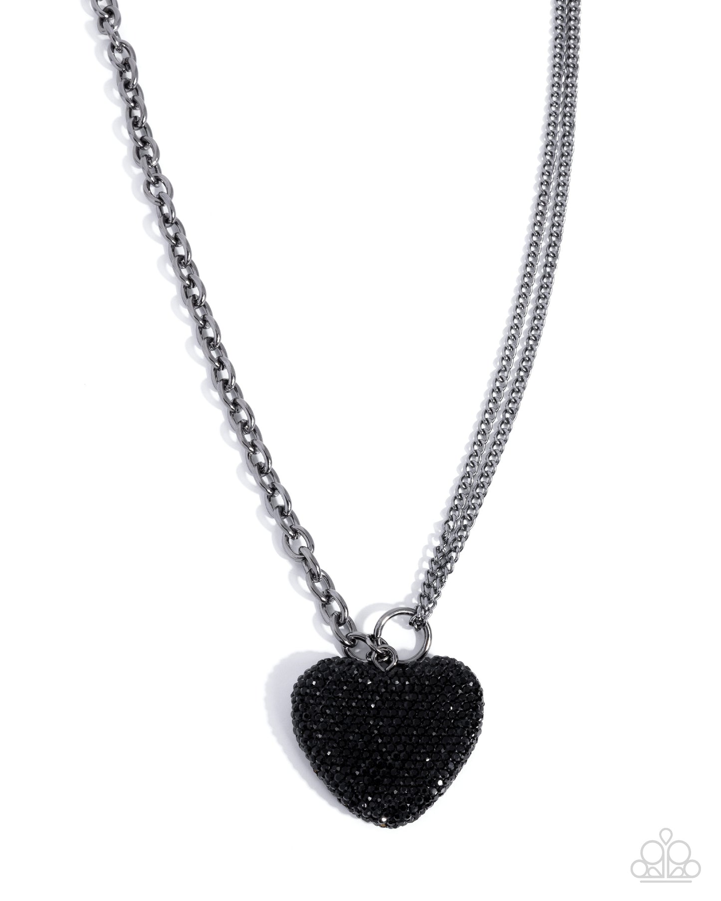 Refined Romeo - black - Paparazzi necklace