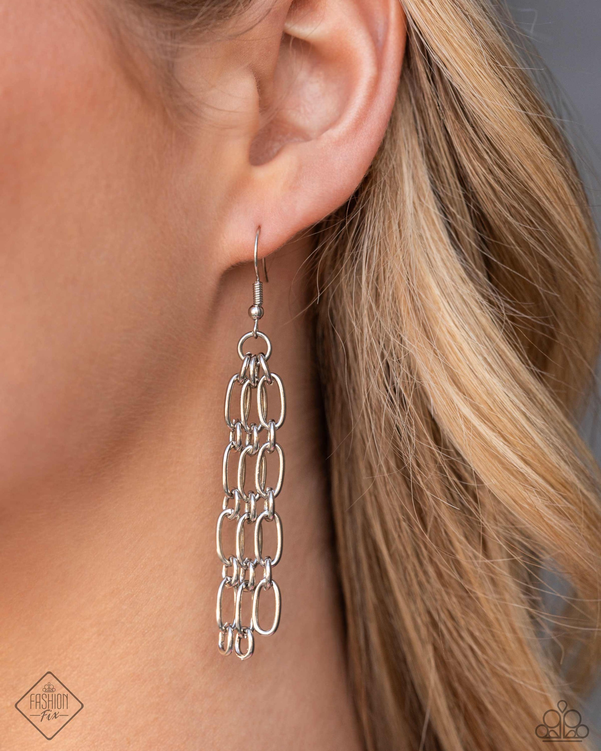 Reflective Range - pink - Paparazzi necklace