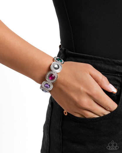 Reflective Relic - multi - Paparazzi bracelet