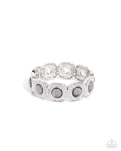 Reflective Relic - silver - Paparazzi bracelet