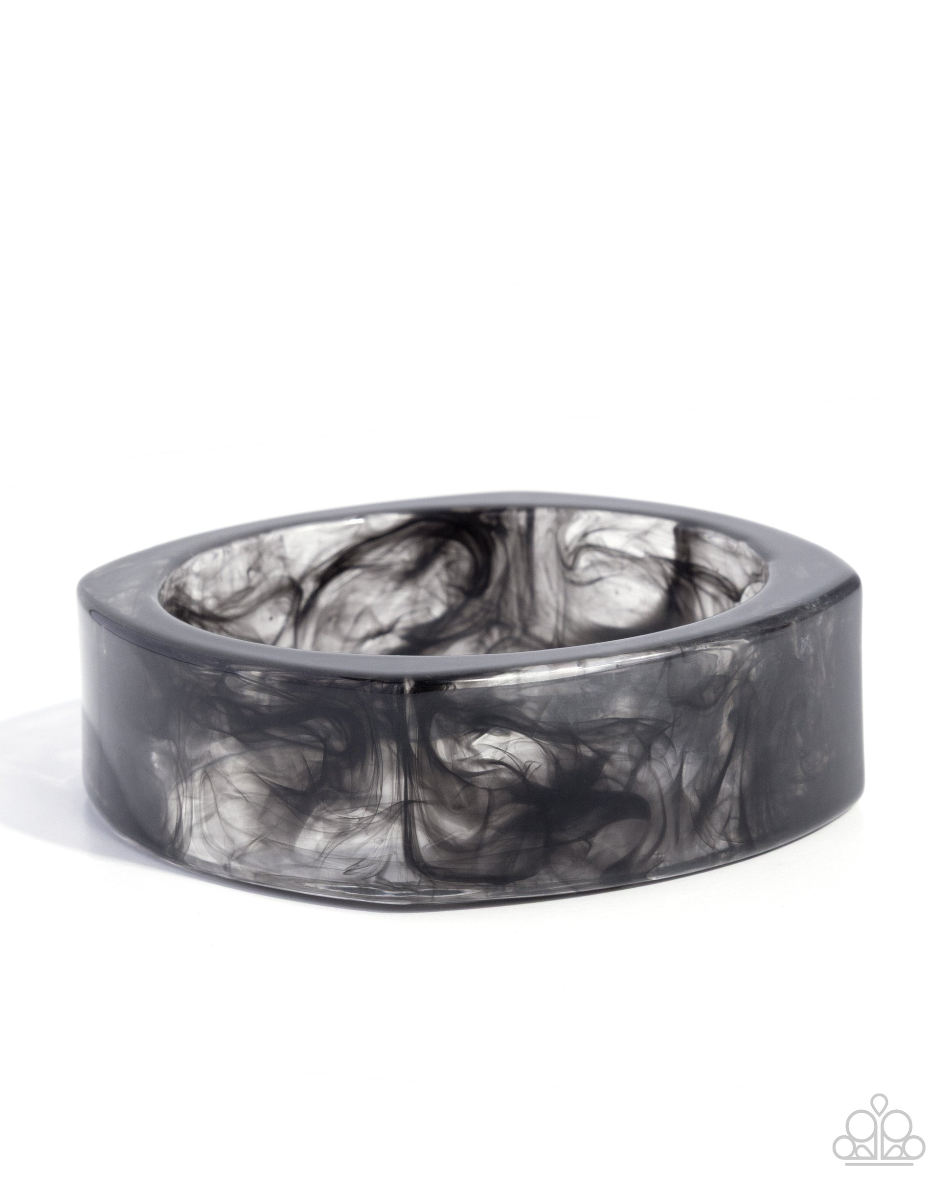 Reflective Runway - black - Paparazzi bracelet