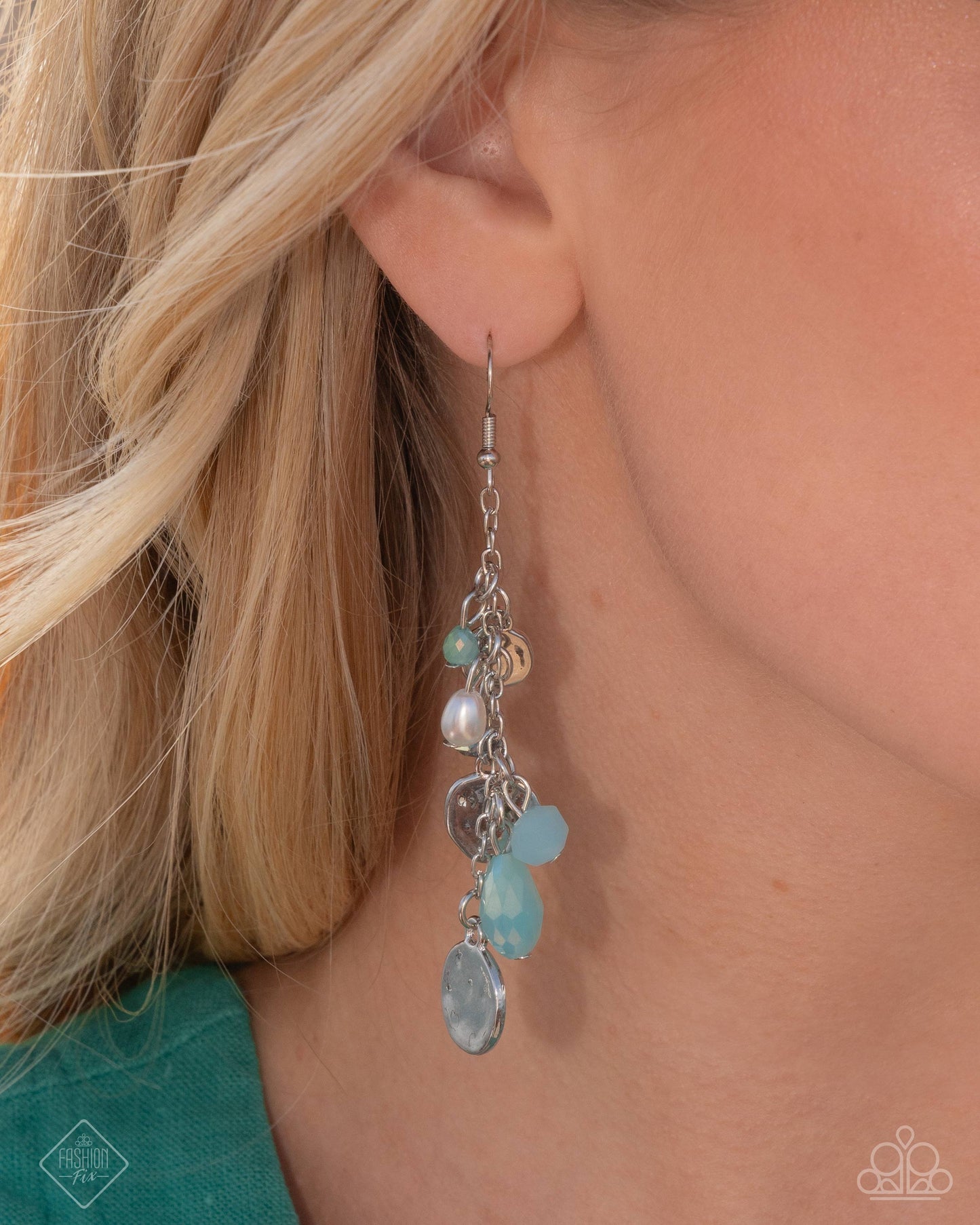 Refreshing Rapture - blue - Paparazzi earrings