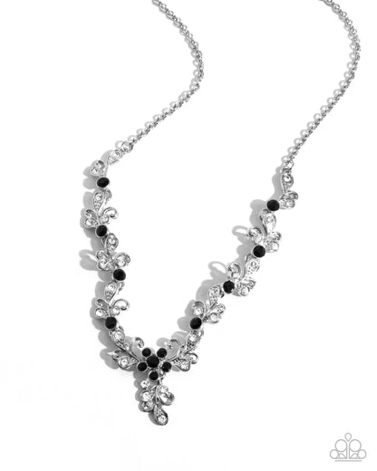 Refreshing Refinement - black - Paparazzi necklace