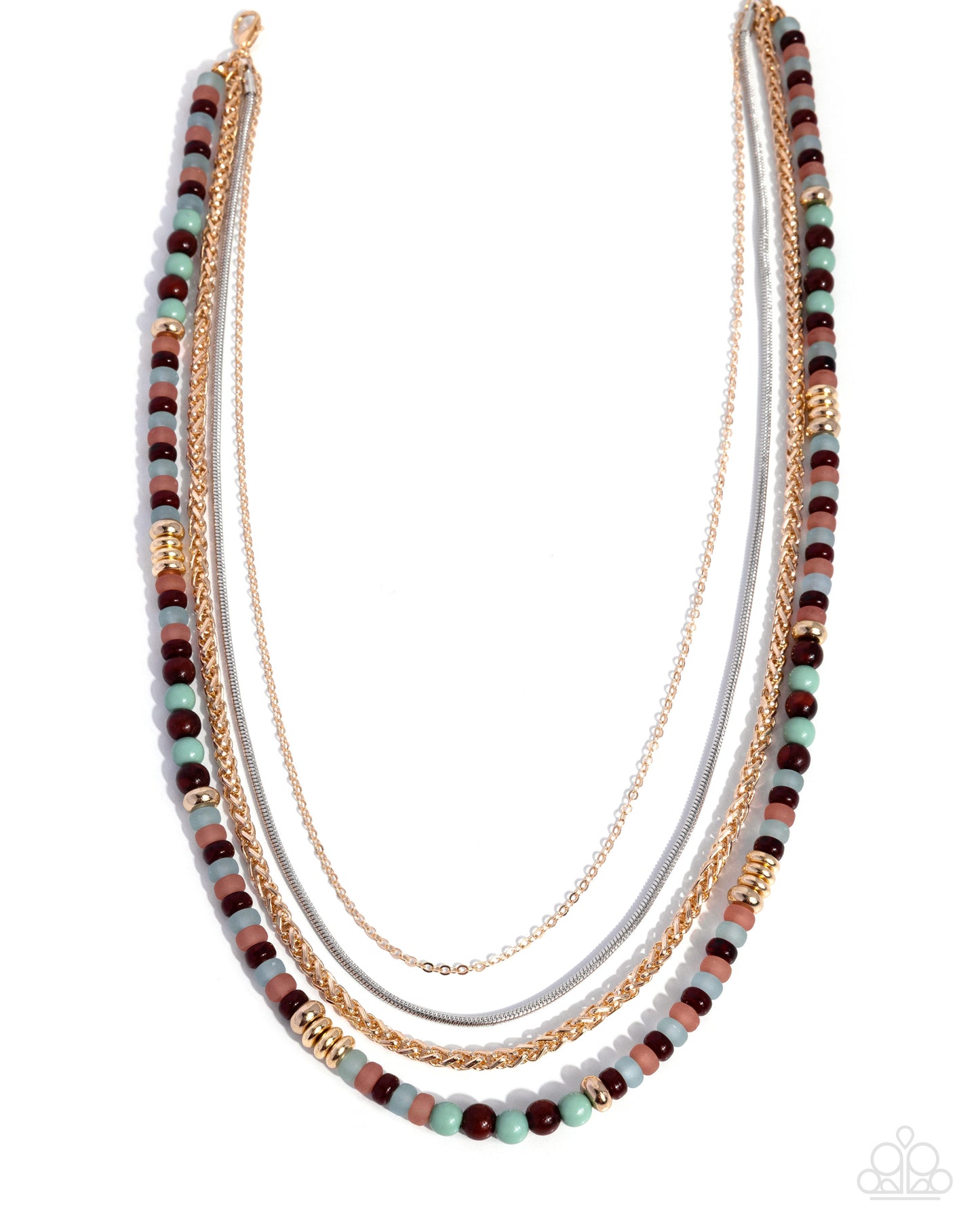 Refreshing Reveal - green - Paparazzi necklace