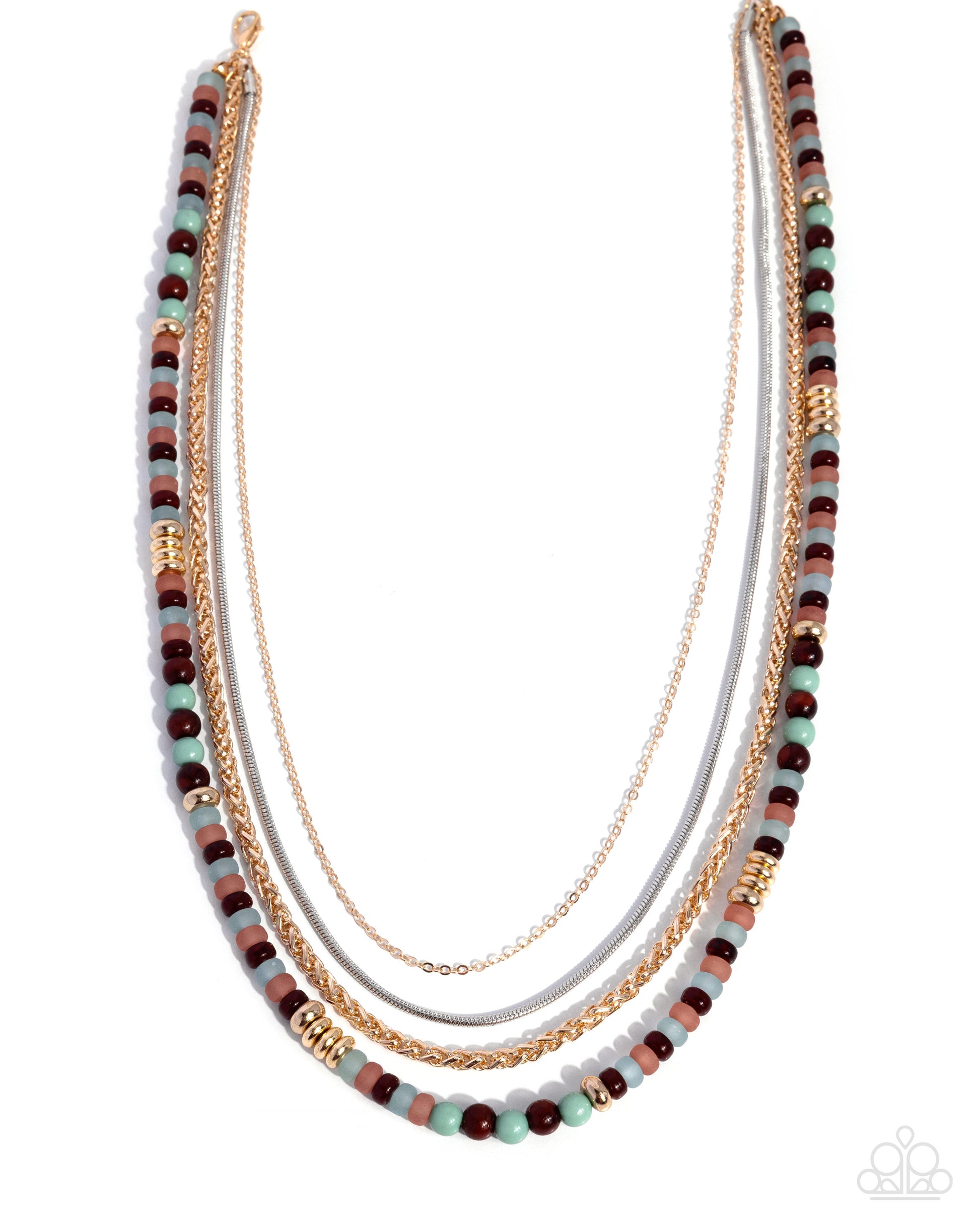 Refreshing Reveal - green - Paparazzi necklace