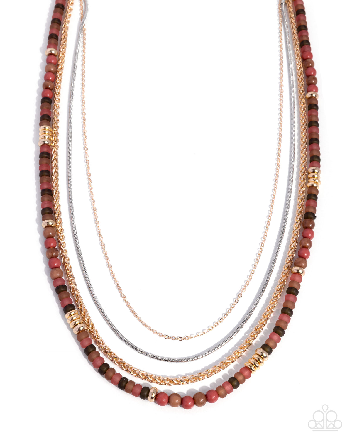 Refreshing Reveal - pink - Paparazzi necklace