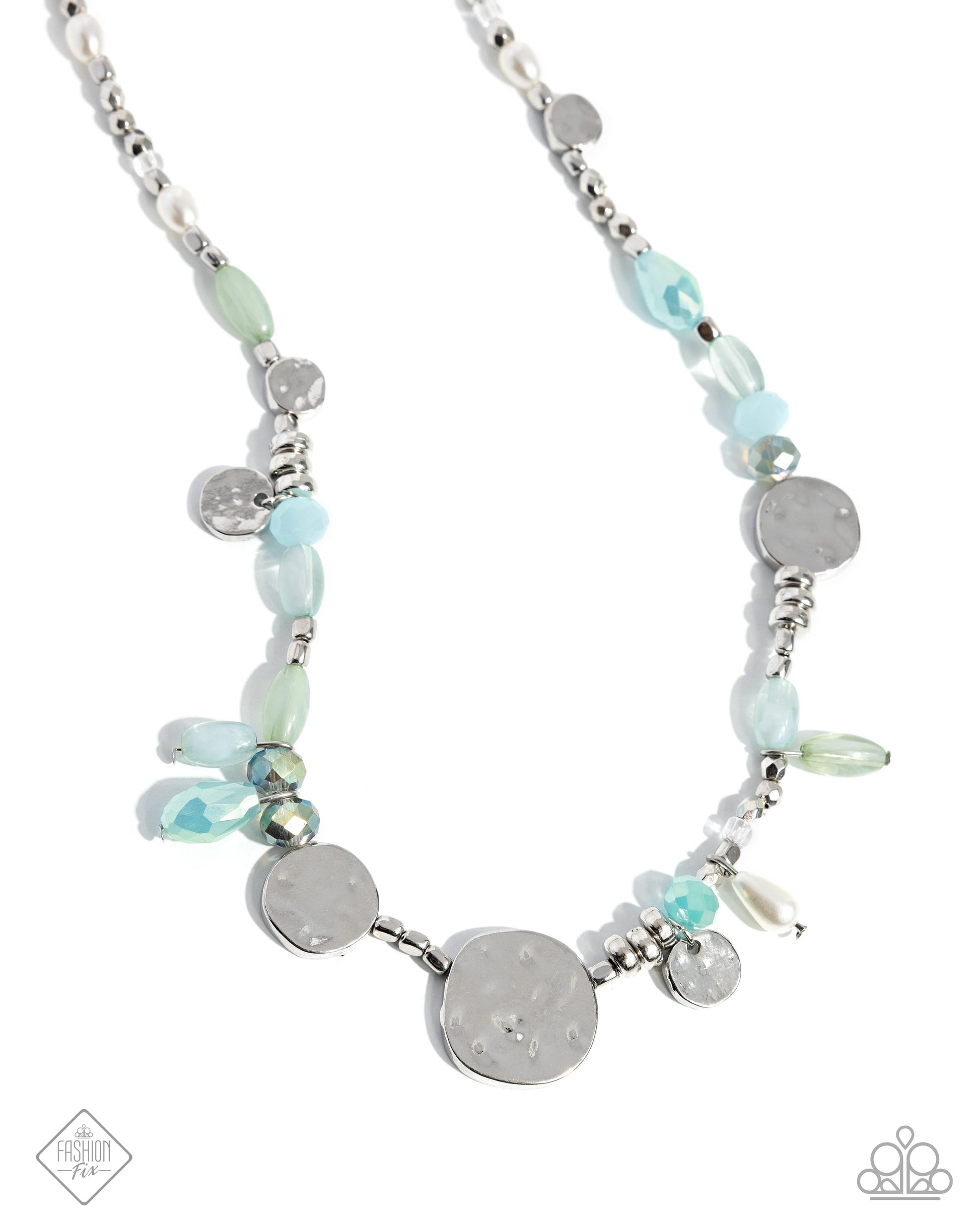 Refreshing Riot - blue - Paparazzi necklace