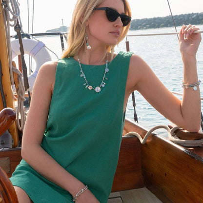 Refreshing Riot - blue - Paparazzi necklace