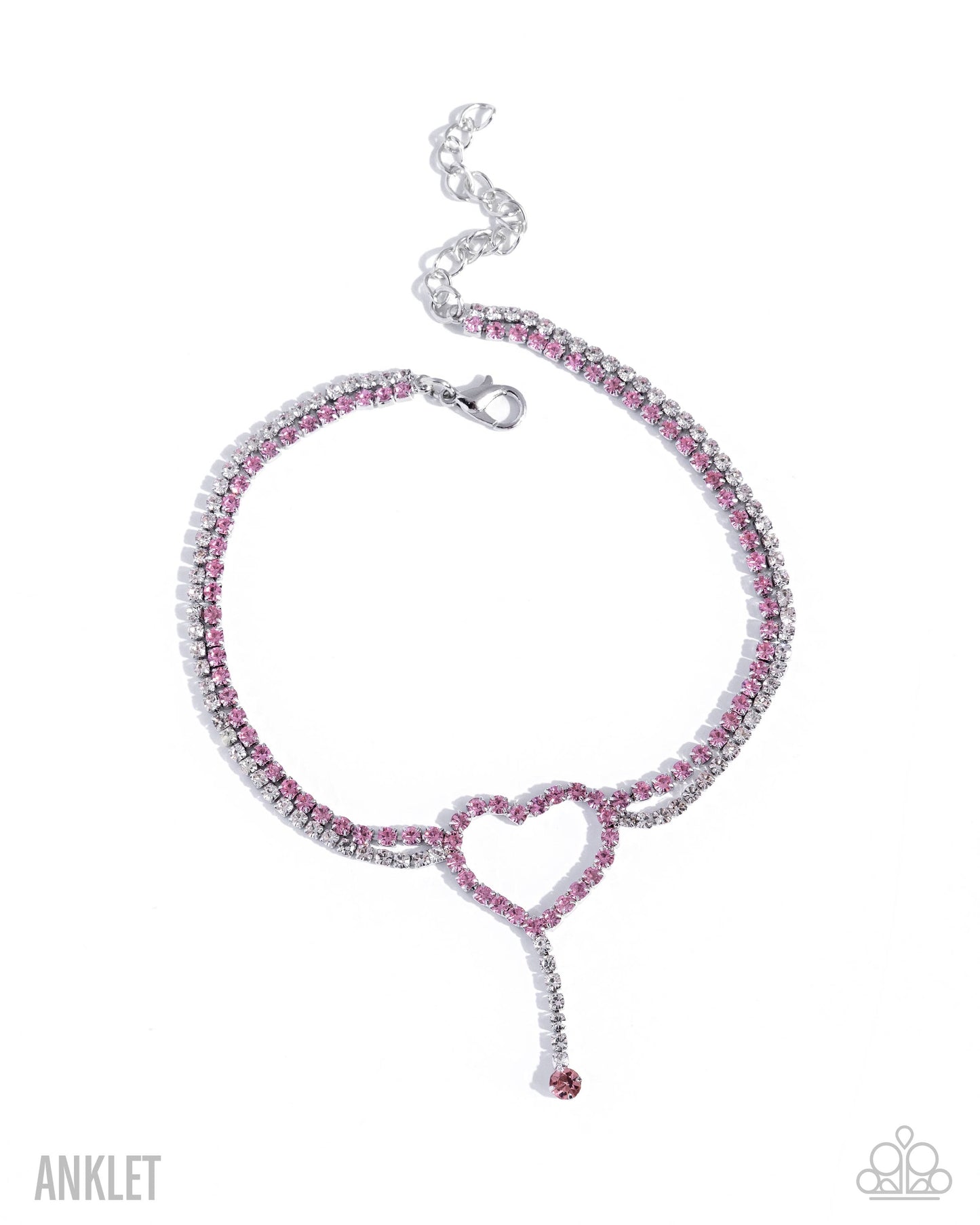 Refreshing Romance - pink - Paparazzi anklet