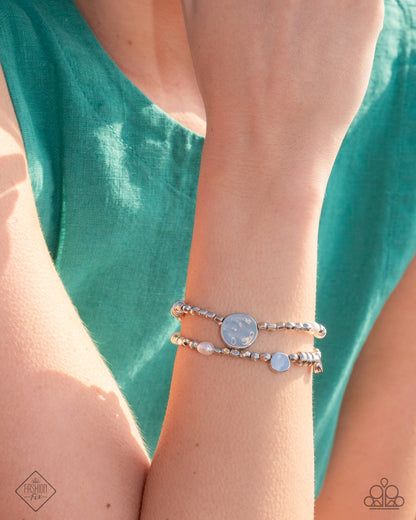 Refreshing Rumba - white - Paparazzi bracelet