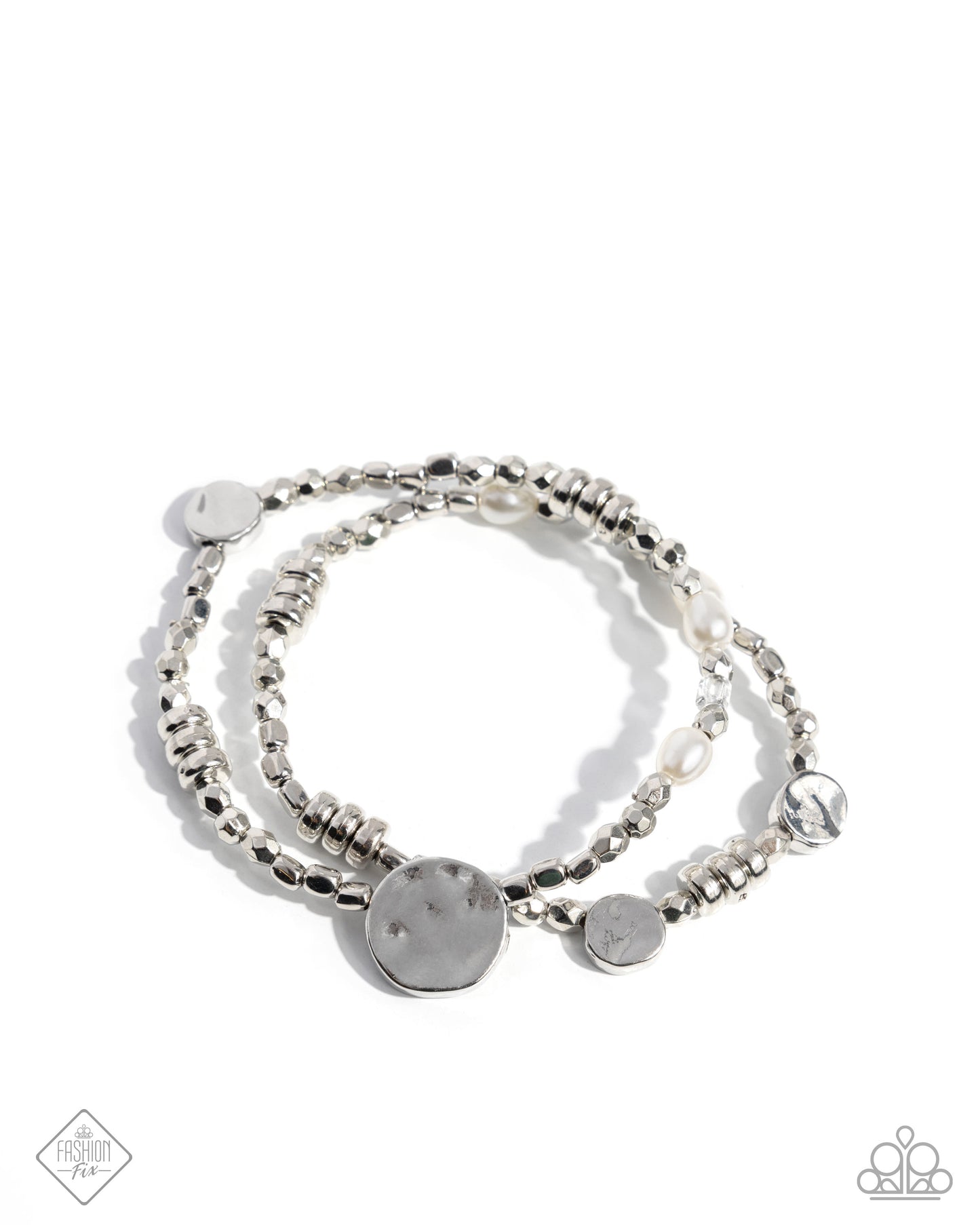 Refreshing Rumba - white - Paparazzi bracelet