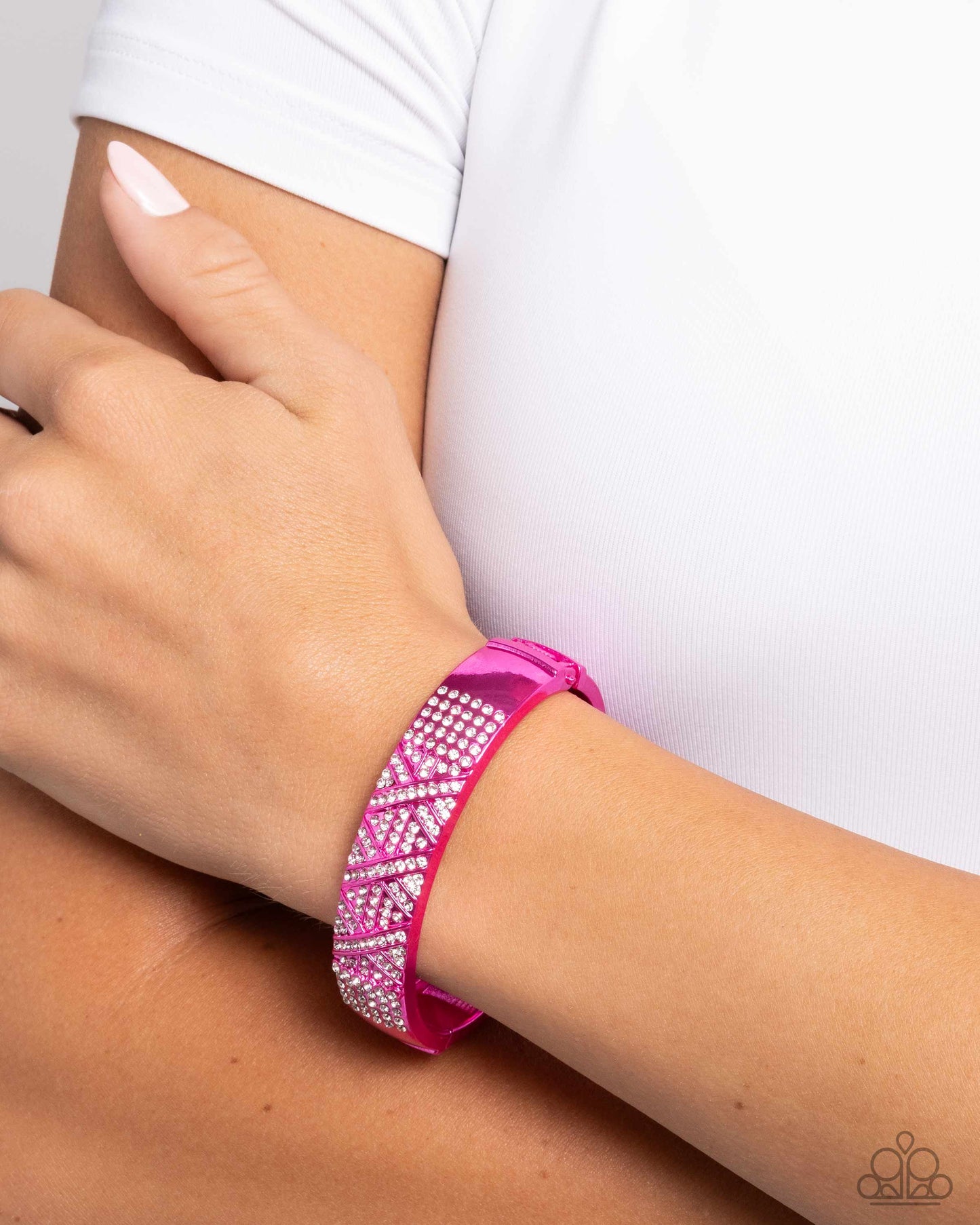 Refulgent Rebel - pink - Paparazzi bracelet