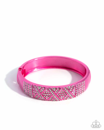 Refulgent Rebel - pink - Paparazzi bracelet