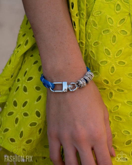 Refulgent Resort - blue - Paparazzi bracelet
