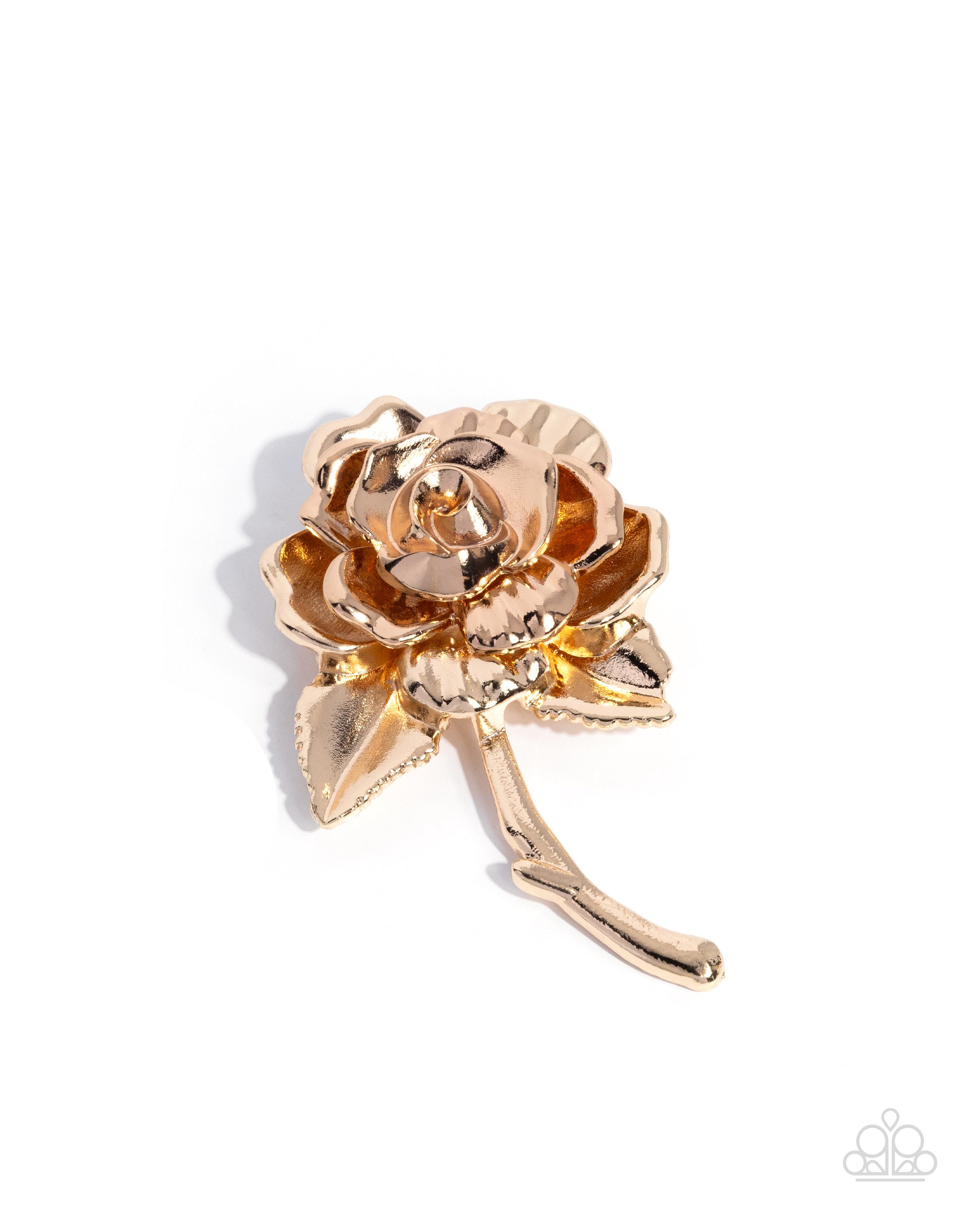 Refulgent Rose - gold - Paparazzi brooch
