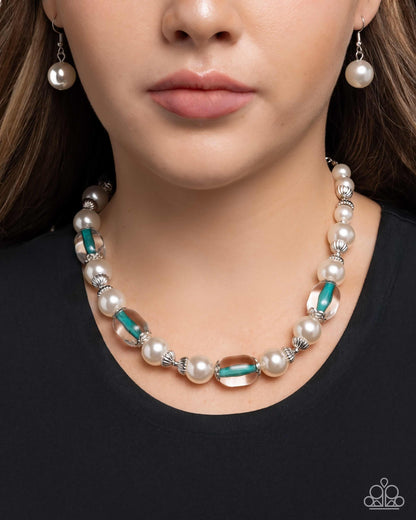 Regency Era - blue - Paparazzi necklace