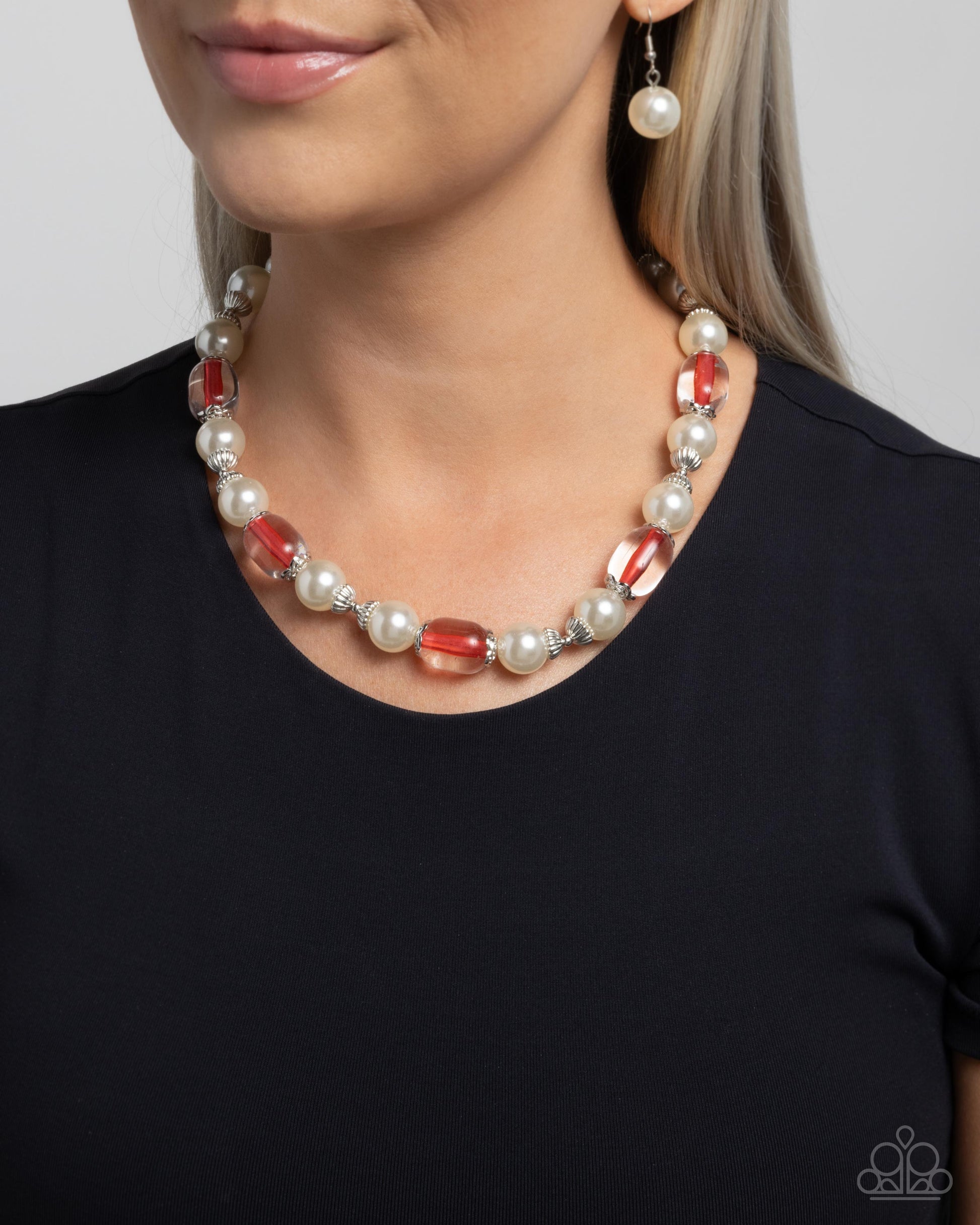 Regency Era - red - Paparazzi necklace