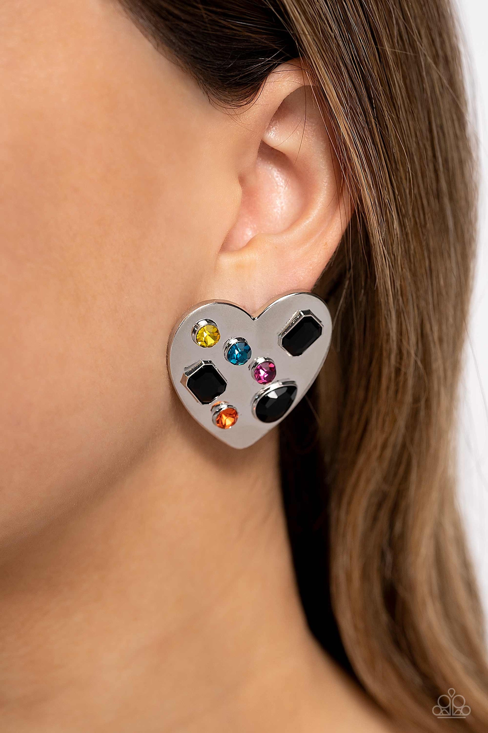 Relationship Ready - black - Paparazzi earrings